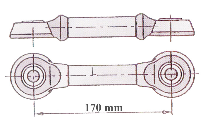 สะพานไฟแบตเตอรี่ (Connector Cable for Batteries inter - cell)