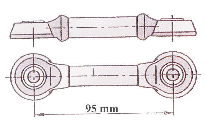 สะพานไฟแบตเตอรี่ (Connector Cable for Batteries inter - cell)