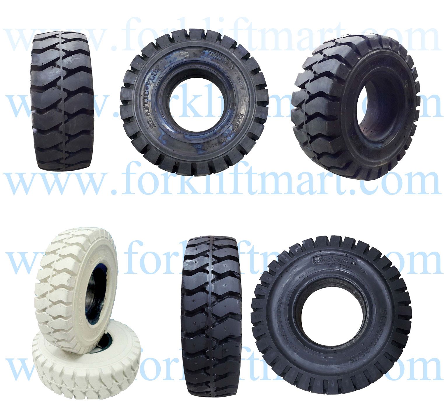 ยางตัน Solid Tyre for Forklifts